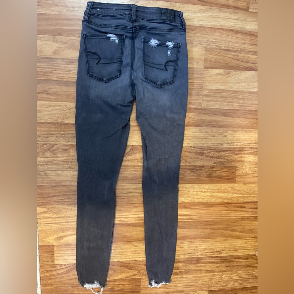 Gray AE Jeans - Picture 2 of 4